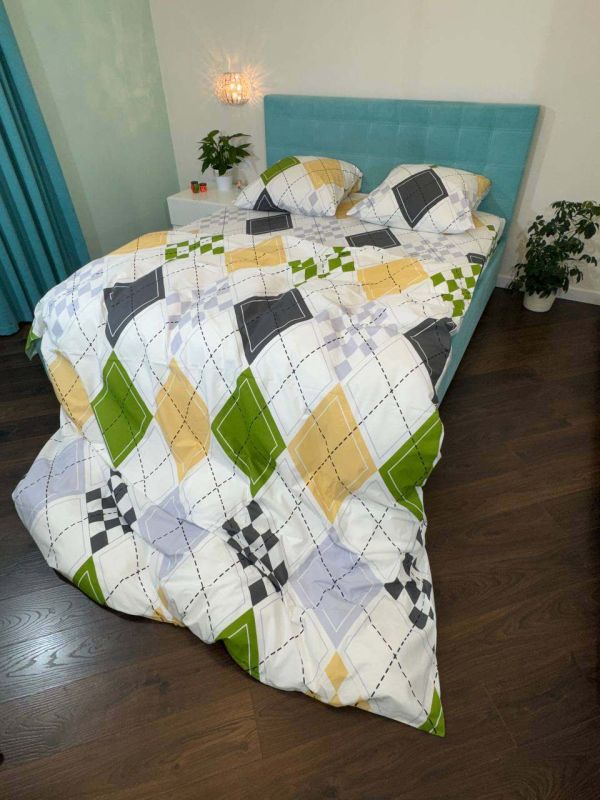 Комплект постільної білизни з сатину Luxe Linen