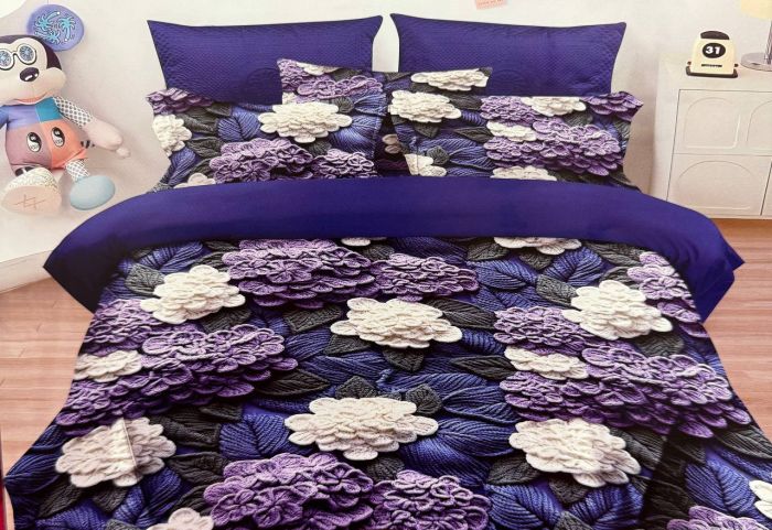 Комплект постільної білизни 5D Soft Bloom з резинкою